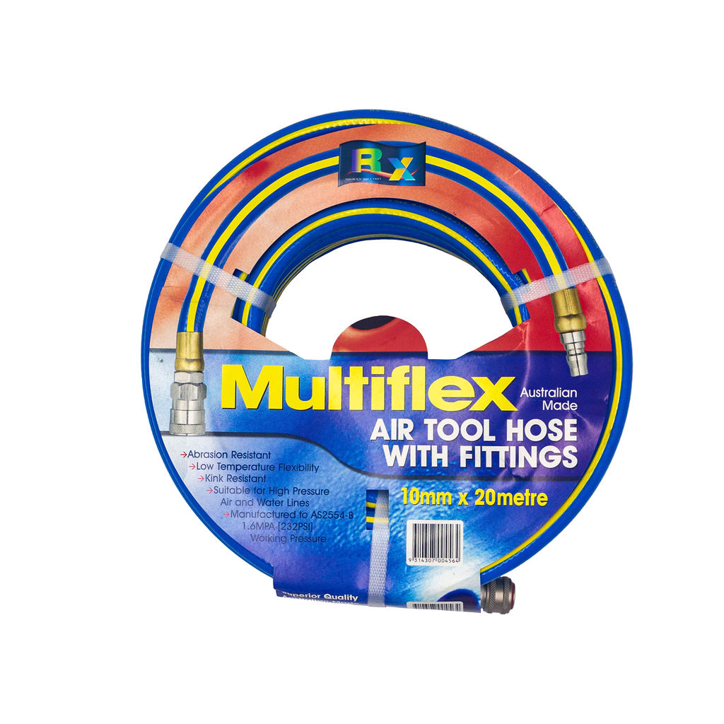 Multiflex Fitted Air Tool Hose